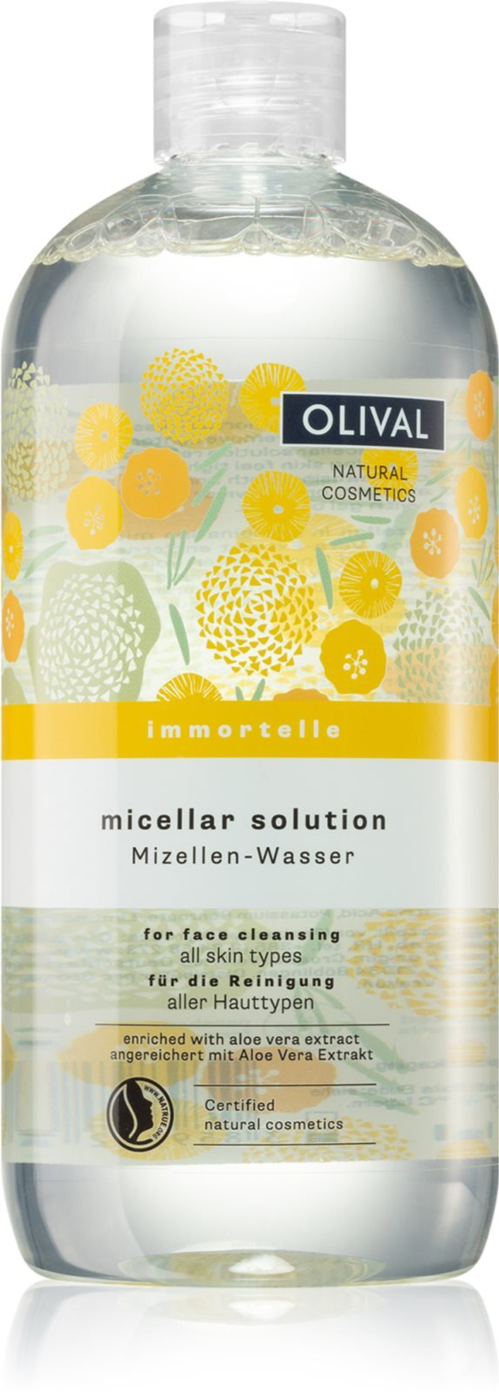 Olival Immortelle - очищающая мицеллярная жидкость /   500  ml  / GTIN 3859892751449
