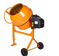 Бетономешалка строительная Вихрь 180л, полиамидный венец