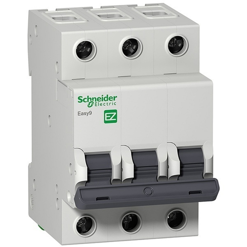 Автоматический выключатель Schneider Electric EASY 9 3П 50А С 4,5кА 400В (автомат электрический) EZ9F34350