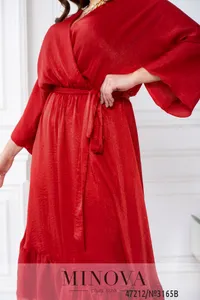 Платье 3165B-Красный Minova