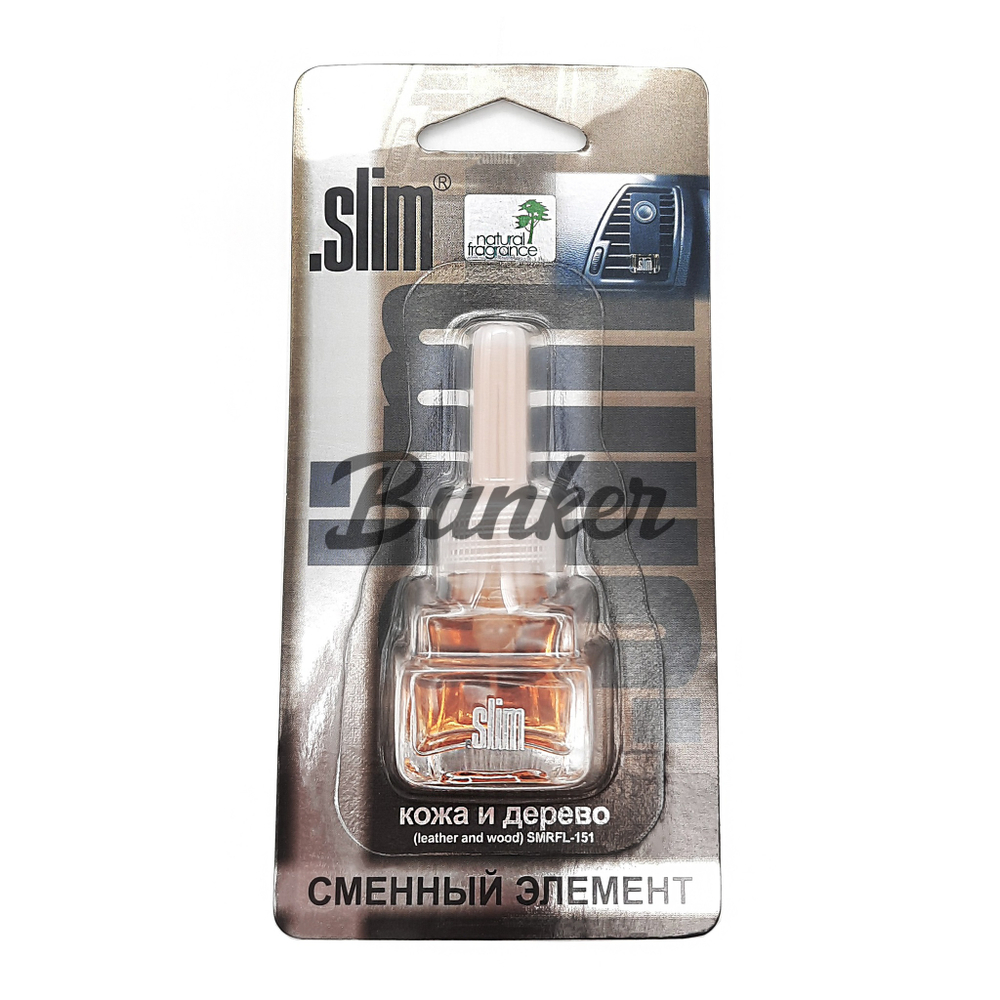 Сменный картридж SLIM (кожа и дерево), (шт.)