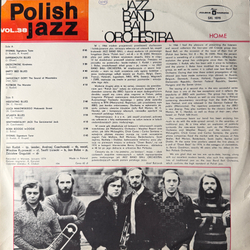 Виниловая пластинка Jazz Band Ball Orchestra ‎– Home LP