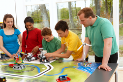 LEGO Education Mindstorms: ПервоРобот NXT Экоград 9594 — Green City Challenge — Лего Образование