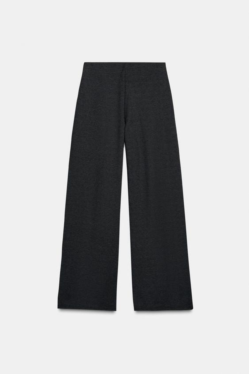 ZARA БРЮКИ ИЗ САРЖИ С ПУГОВИЦАМИ, ТЕМНО-СЕРЫЙ