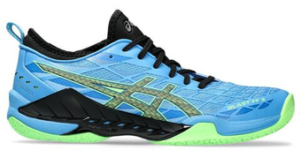 Мужские кроссовки для бадминтона/сквоша Asics Blast FF 3 - waterscape/lime burst