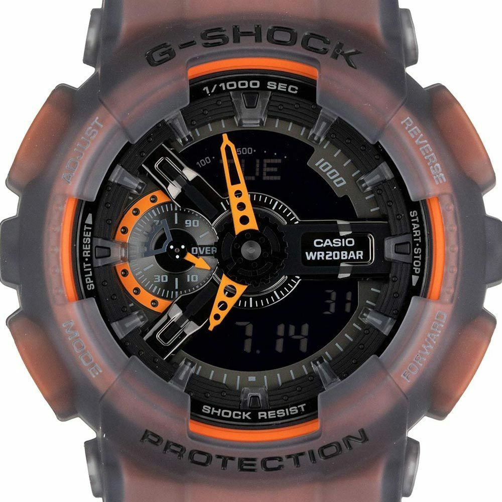 Японские наручные часы Casio G-SHOCK GA-110LS-1AER с хронографом