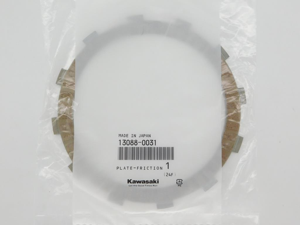 диск сцепления фрикционный Kawasaki ZZR1400 Ninja ZX-14R 13088-0031