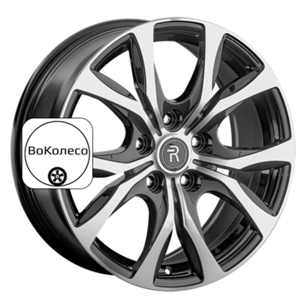 7,5x18/5x127 ET45 D71,6 CR23 BKF (конус, C570) Replay