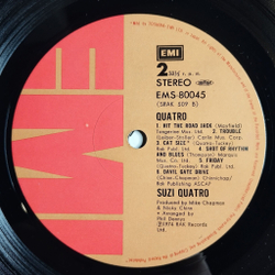 Винтажная виниловая пластинка LP Suzi Quatro (Japan 1974) (Obi Copy) Savage Silk