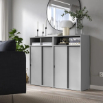 Консольный стол - IKEA SPIKSMED/ СПИКСМЕД ИКЕА,97х32х119 см, белый