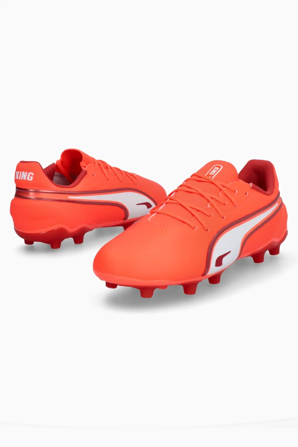Бутсы Puma King Match FG/AG Junior - красный