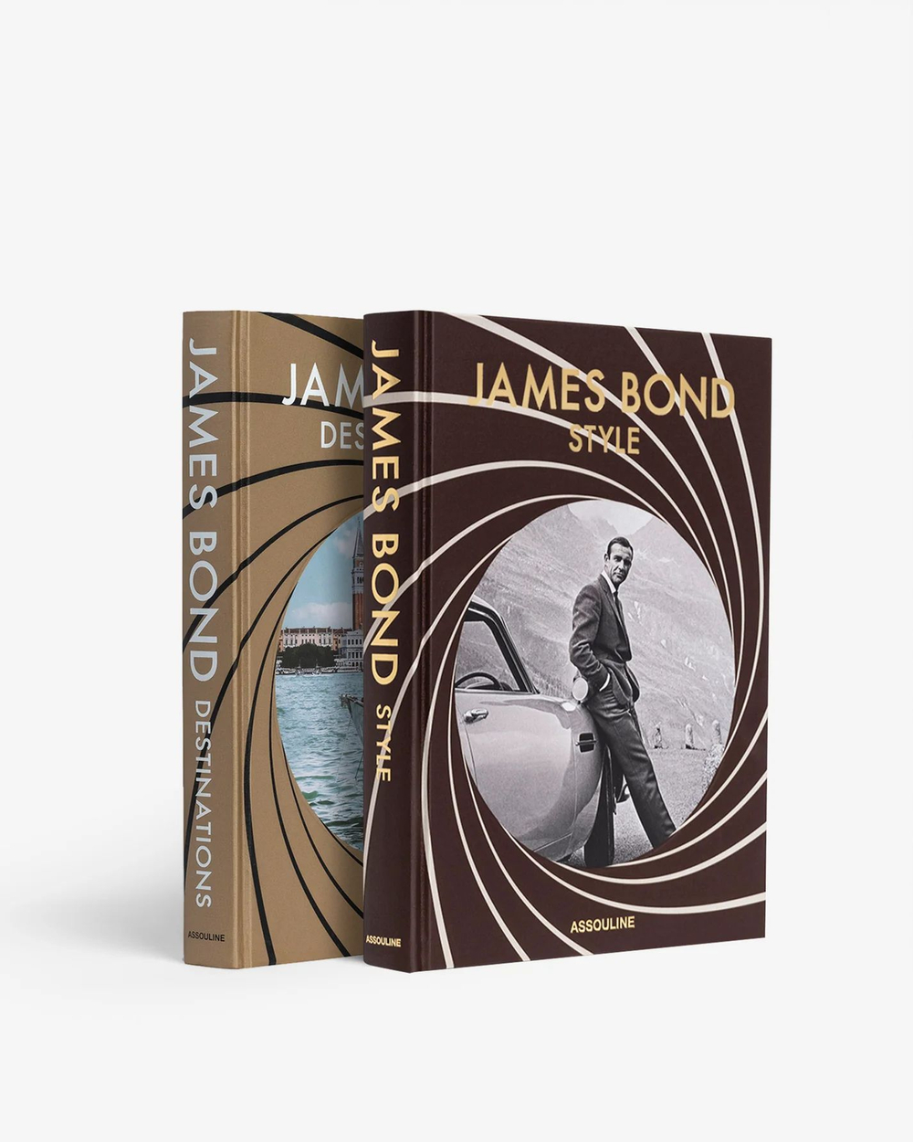 Подарочный набор книг на английском языке Assouline JAMES BOND DESTINATIONS AND STYLE GIFT SET, 2 книги