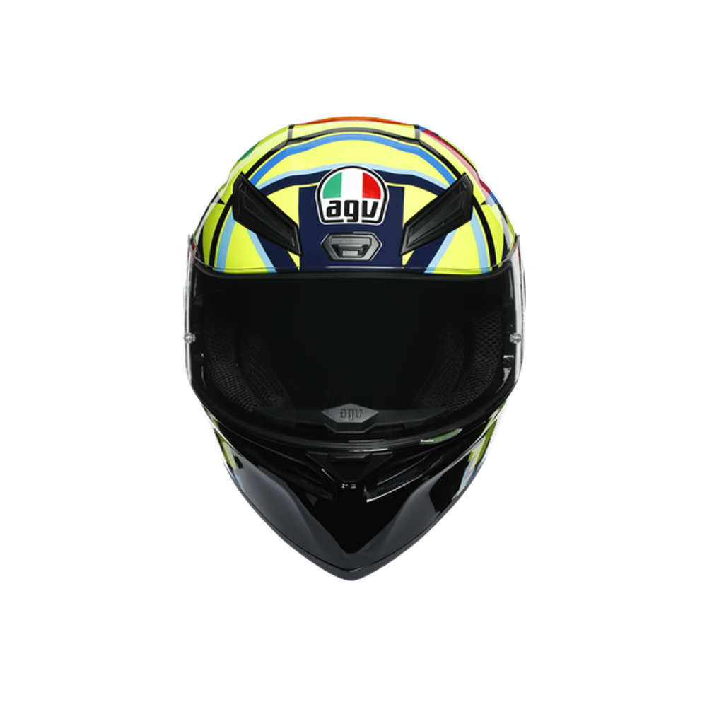 AGV K-1 SOLELUNA 2017 Multi PLK Yellow/black