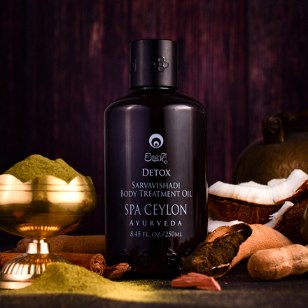 Масло для ухода за телом Сарва-вишади "ДЕТОКС" (250ml)