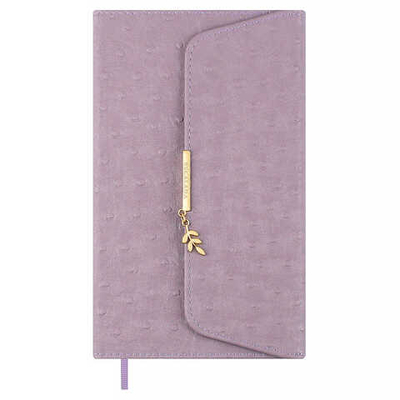 Ежедневник недатированный ESCALADA, формат А5, 160 л., твёрдый переплёт, искусственная кожа "Страус"