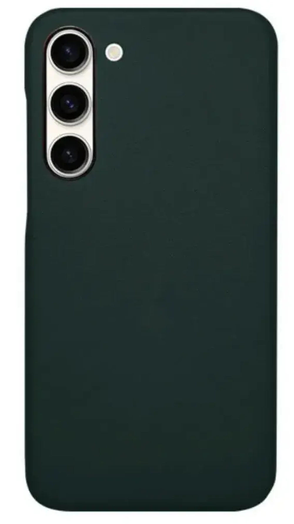 Чехол-накладка Kzdoo Noble Collection для Samsung Galaxy S23+ искусственная кожа (зеленый)