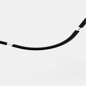 Радиусный встраиваемый шинопровод Ø900 мм ST066.409.02 чёрный Super5 ST-Luce