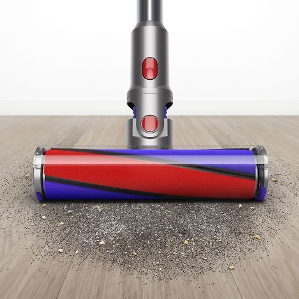 Беспроводной вертикальный пылесос Dyson V8 Absolute серебристый / никель