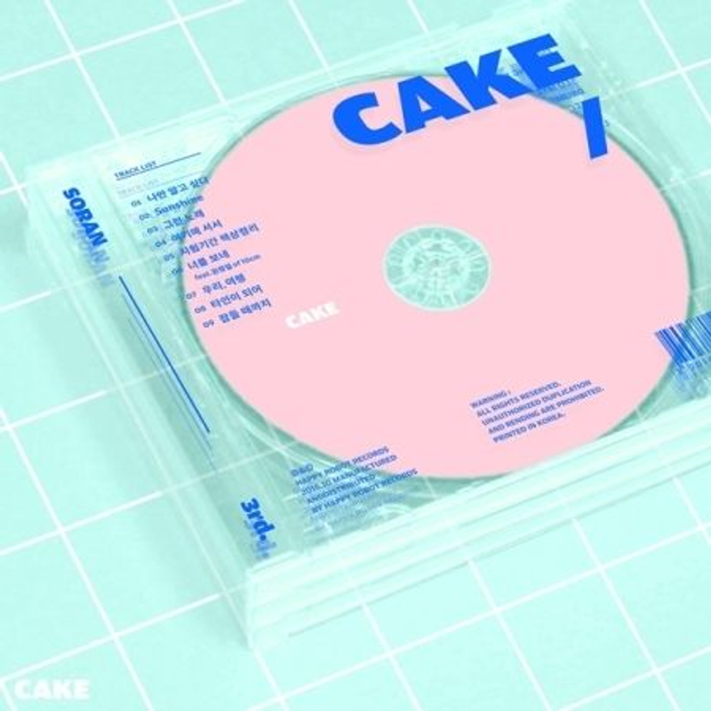 Альбом SORAN - CAKE 3rd Album
