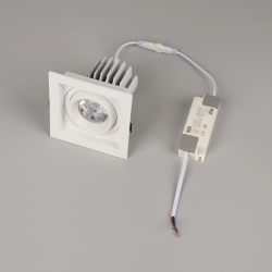 Светильник MS-VORTEX-BUILT-S117x117-20W Day4000 (WH-WH, 20 deg, 230V) (Arlight, IP20 Металл, 5 лет) 057917