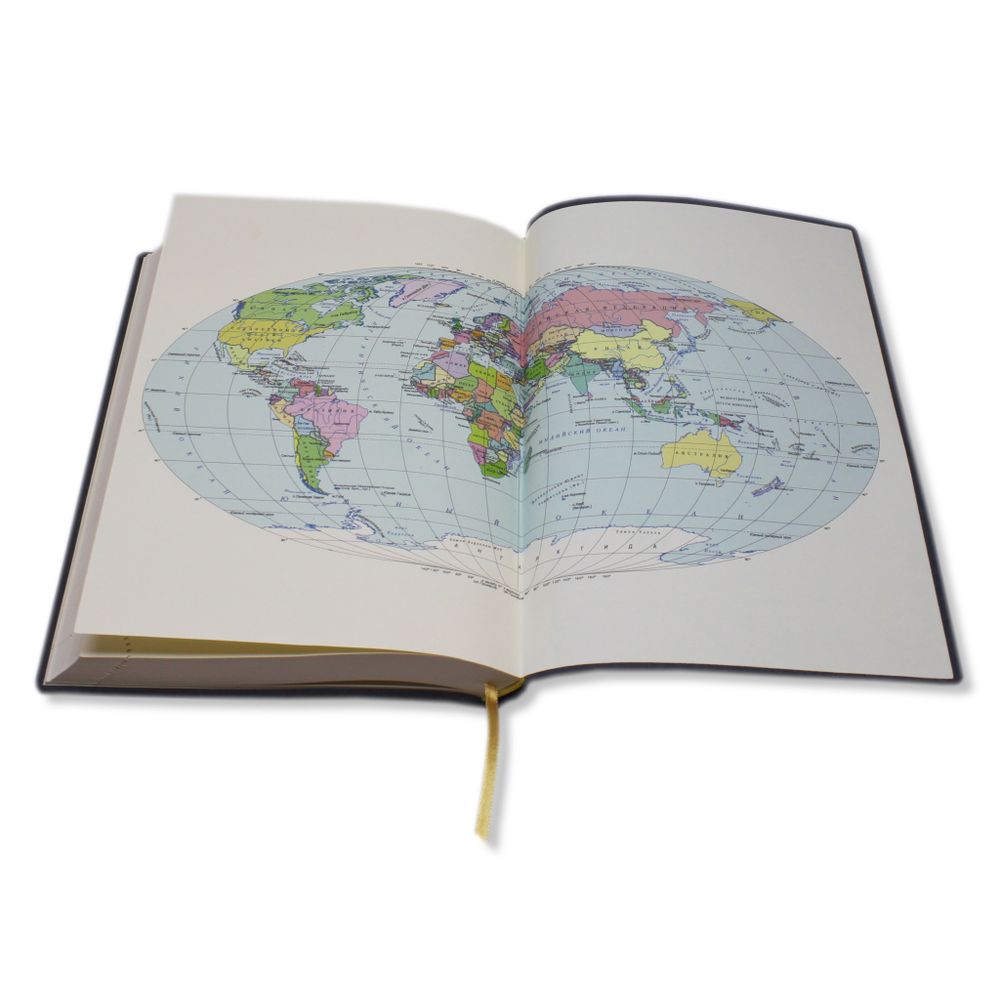 Ежедневник Santiago KZ Синий