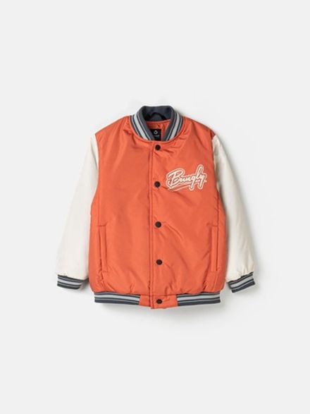 Бомбер с утеплителем "Мандарин" 7+