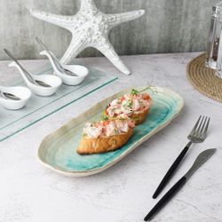 Блюдо овальное 32,5*12,5 см h2,5 см Sea Blue Frutti di Mare P.L. [1]