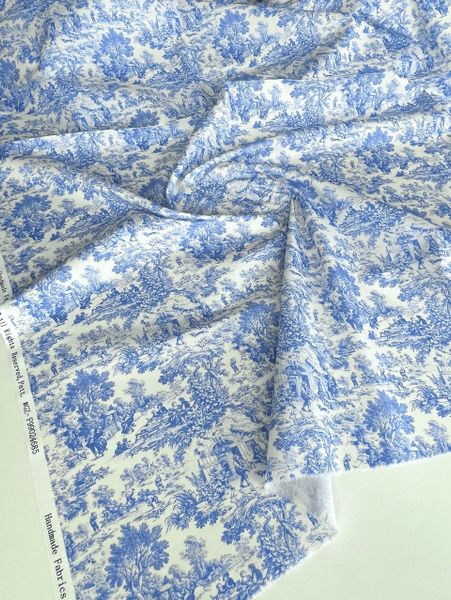 ТУАЛЬ ДЕ ЖУИ, 100% хлопок, Handmade Fabrics 3