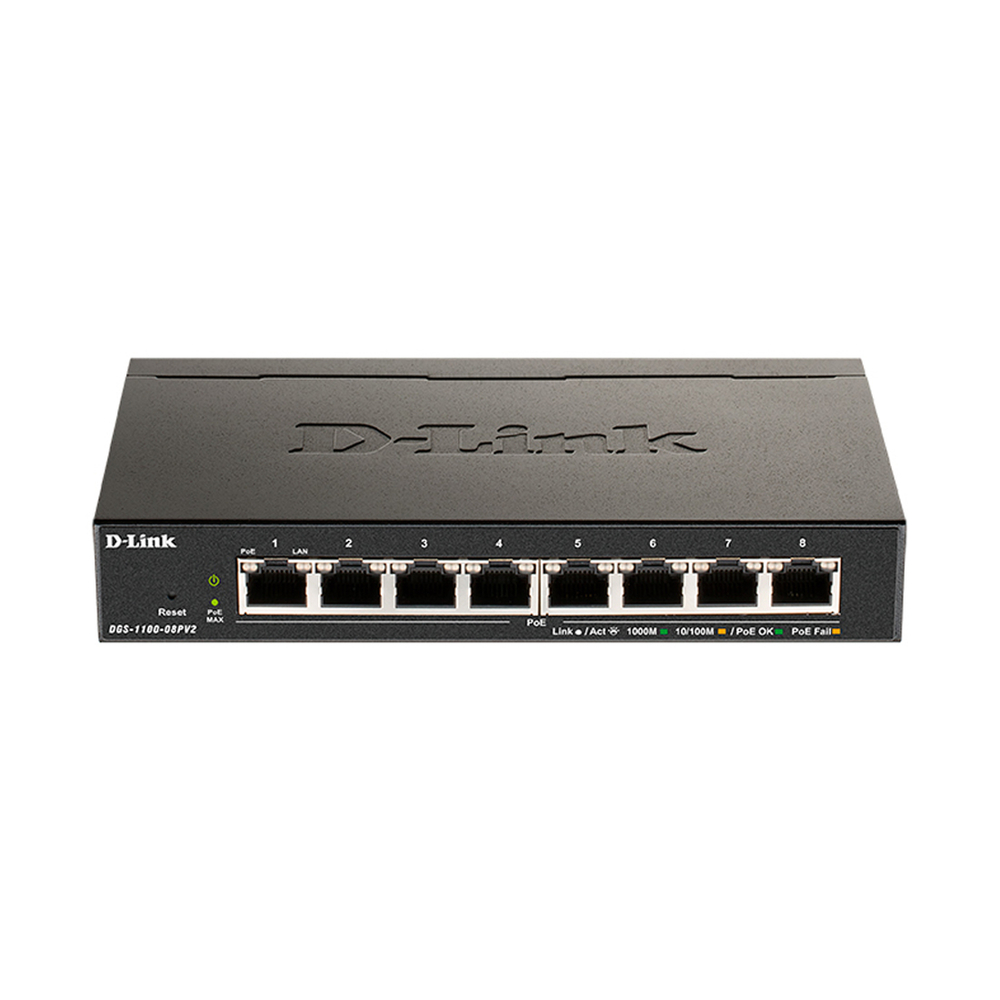 Коммутатор D-Link DGS-1100-08PV2/A4A