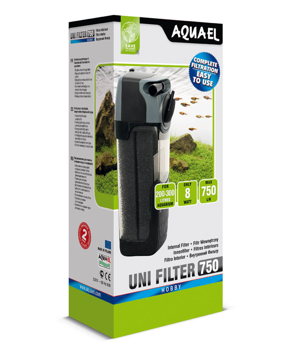 Фильтр внутренний "Aquael" UNIFILTER 750, 750л/ч, 200-300л.