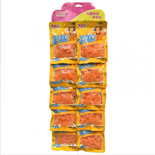 Конфеты жевательные HUIFENGYUAN со вкусом апельсина 60г