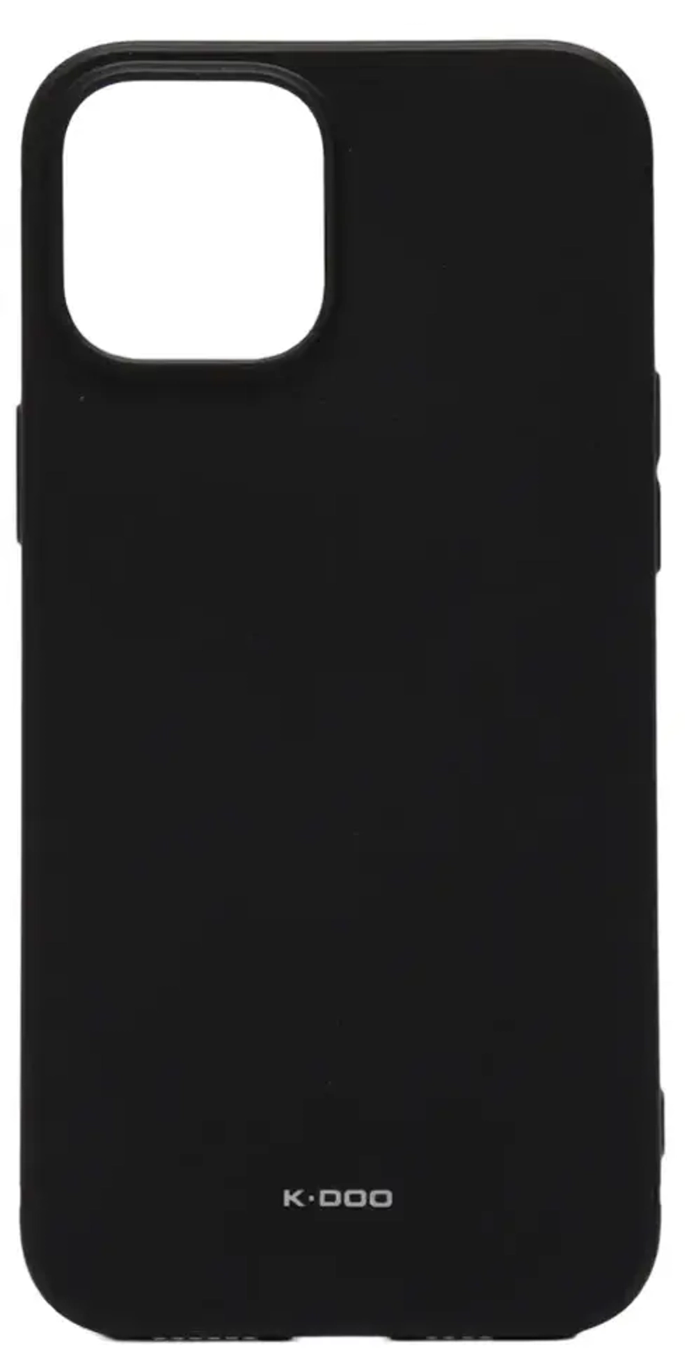 Чехол-накладка Kzdoo Q Series для Apple iPhone 14 Pro силиконовый (черный)