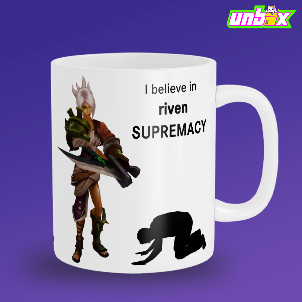 Кружка Riven supremacy Ривен League Of Legends Лига Легенд