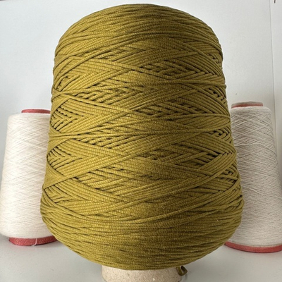 MEGA - E.Miroglio; 60% вискоза, 40% п/а; мягкий шнурок; 200м/100гр; col.S35, цвет: хаки