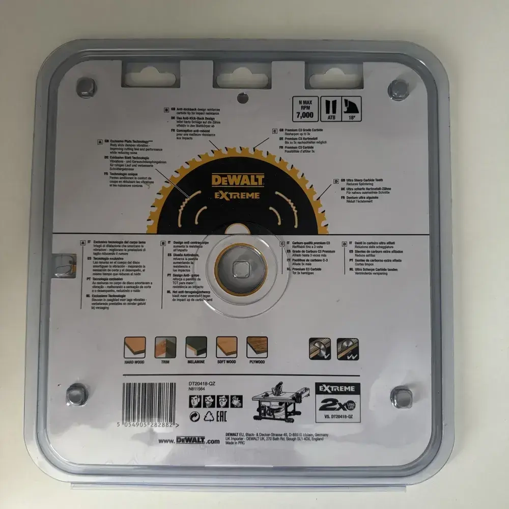 DeWalt Диск пильный 210 x 2.4 x 30; 64 зуб.