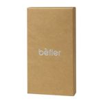 Визитница карманная BEFLER "Classic" на 40 визитных карт, натуральная кожа, коричневая, V.32.-1