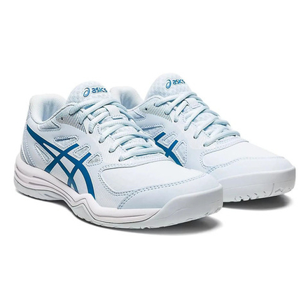 Кроссовки теннисные женские ASICS Court Slide 3 1042A209-400, р.11 (рос.42), бело-голубые