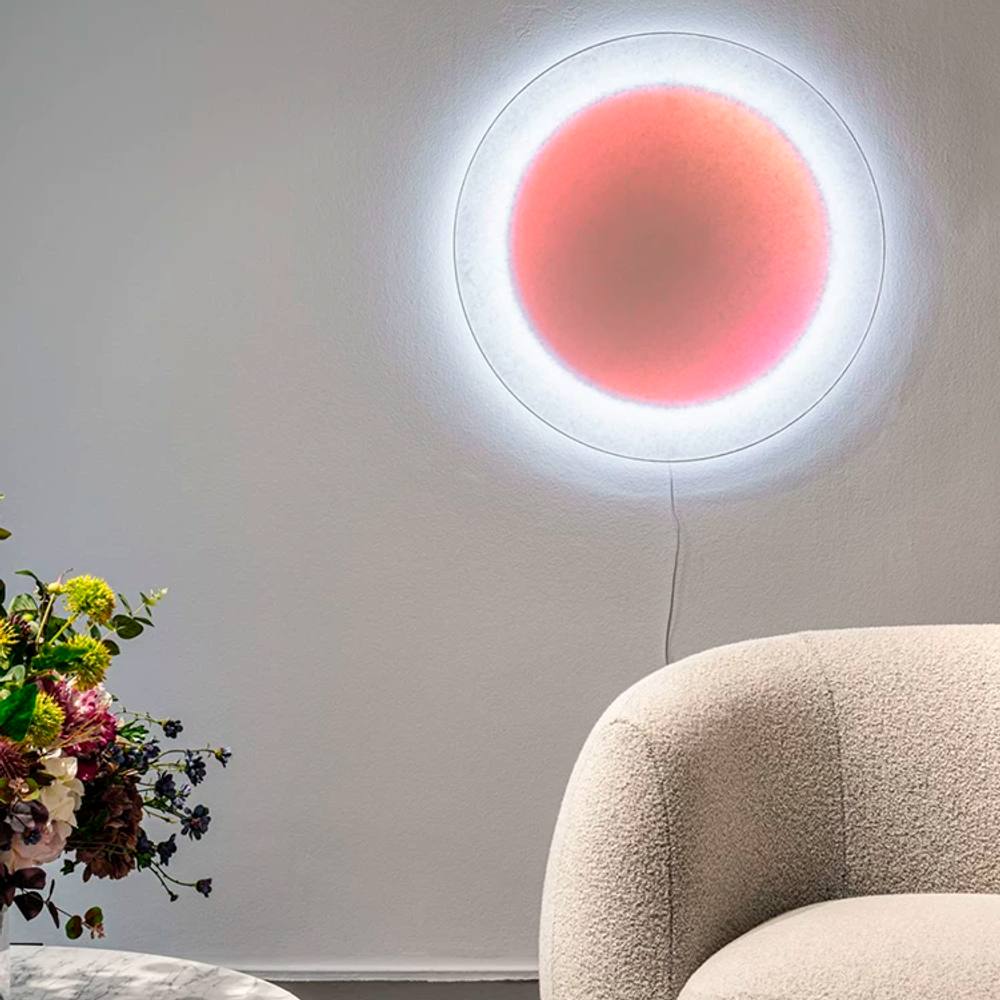 Wall design lamp MoodMoon by Ingo Maurer