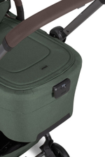 Коляска 2 в 1 Joolz Aer 2 с бампером Forest green/Mid Brown Carbon