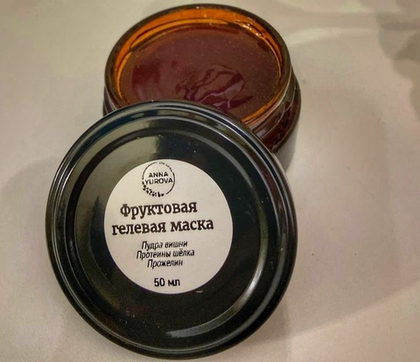 Фруктовая гелевая маска