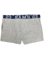 Мужские трусы боксеры серый меланж с принтом, хлопок S/46, Primal