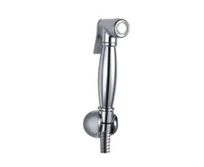 Гигиеническая лейка с настенным держателем Potato P38-2 цвет хром