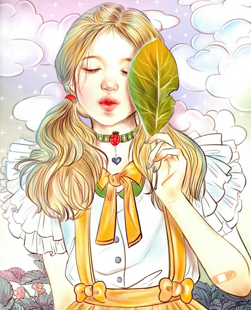 Boy's Love Letter. Coloring Book