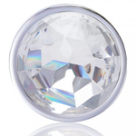 Анальная пробка маленькая Alive Anal Pleasure металл M: 8×3,4 см