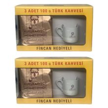 Кофе молотый Kurukahveci Mehmet Efendi 300 г + чашка x 2 шт