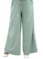 Широкие брюки из тенсела Полынь