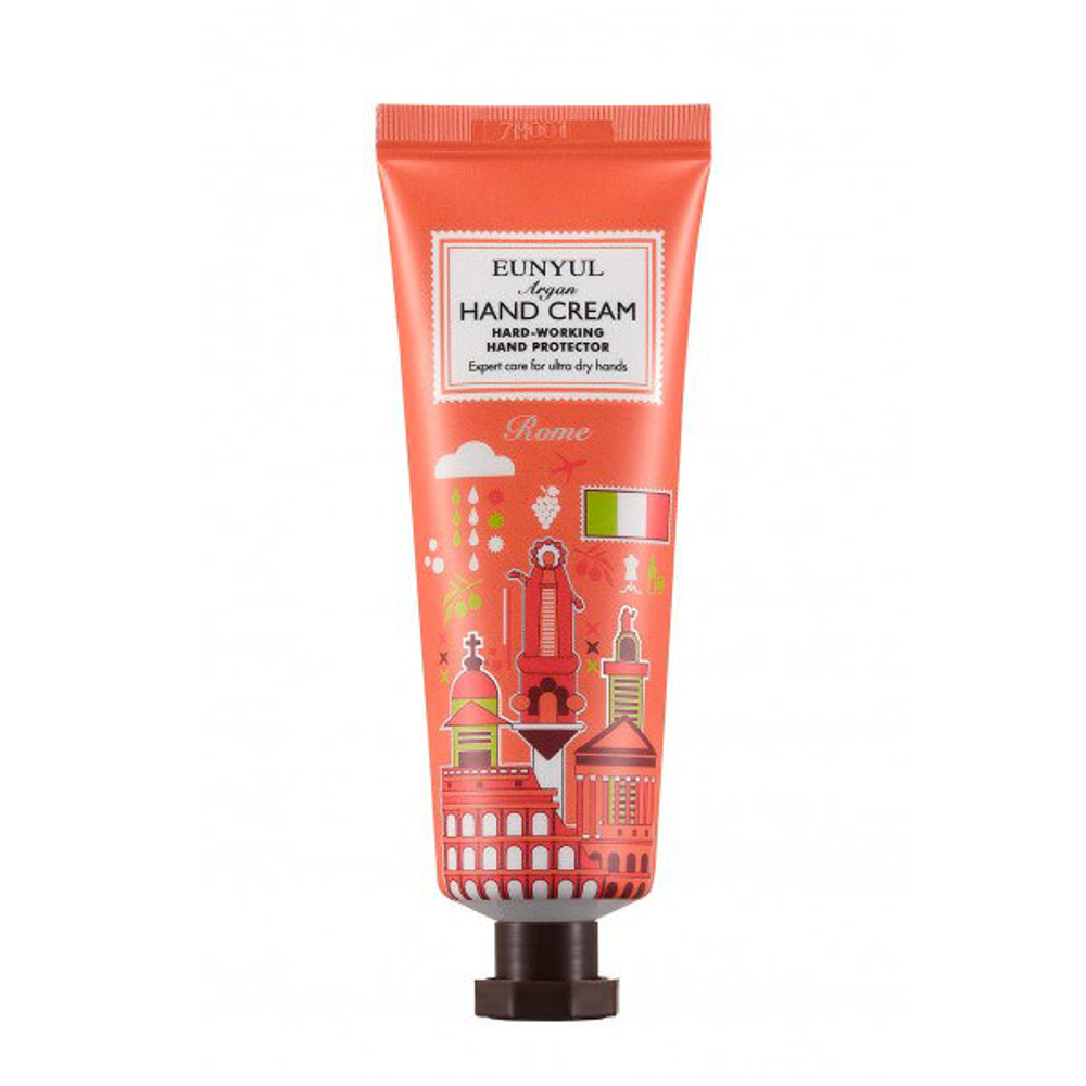 Крем для рук с аргановым маслом серия Города мира Рим Eunyul Argan Hand Cream 50г