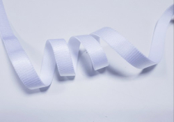 _Бретелечная резинка, ОПТ, 10мм, белая, (АРТ: BR640/10-001), уп