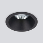Встраиваемый светодиодный светильник Lin 7W 4200К черный 15266/LED
