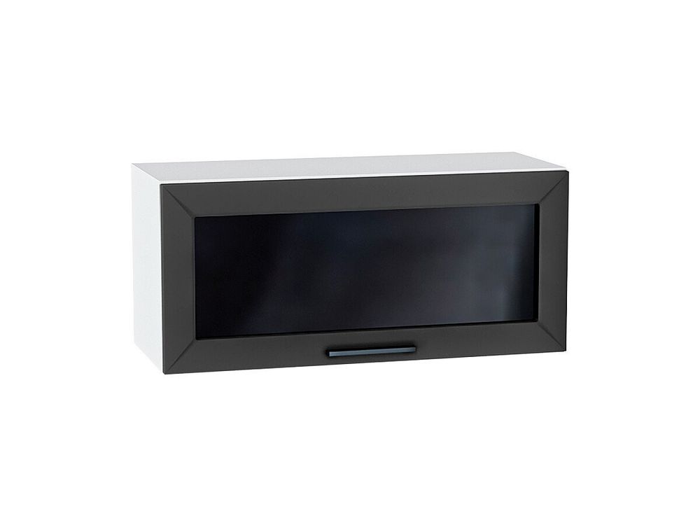 Шкаф верхний горизонтальный остекленный Глетчер